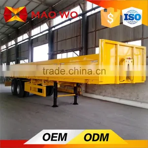 Spain OEM 18 to 80 Ton Bulk Cargo Side Wall Truck Trailer thumbnail-3