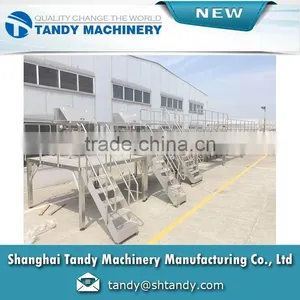 Industrial New Products Stainless Steel Corner Storage Shelf / Metal Shelf for Packaging Line thumbnail-3
