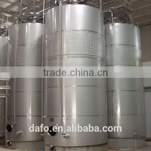 Stainless Steel 304 Dimple Jacket Wine Fermentation Tank/cooling Jacket Wine Tank thumbnail-1