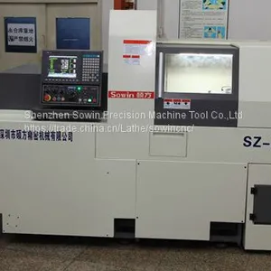 SZ-325E Dual Spindles Swiss Type Automatic Lathe Sliding Head Screw Machine thumbnail-5