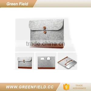 Green Field 13.5 Laptop Sleeve Case Eco-friendly Felt 2017 thumbnail-3