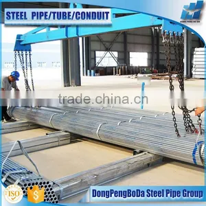 Customized Zinc Coated bs 1387 Galvanized Steel Pipe thumbnail-4