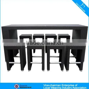 Wicker Furniture Bistro Chair Bar Stool Rattan Bar Furniture 2031 thumbnail-3