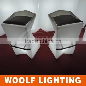 Modern Waterproof Rechargeable Illuminated Bar LED Chair thumbnail-5