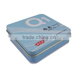 Glossy Square Decorative Cake Tin Box thumbnail-1