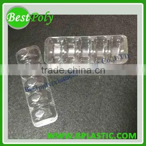 Clear Plastic Insert Tray for 5PC Macarons thumbnail-1