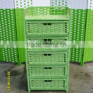 Rattan Wellmax Kitchen Cabinet Drawer Basket thumbnail-1