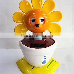 Hight Quality Bulk Artificial Inflatable Rose Car Flip Flap Solar Flower thumbnail-1