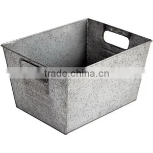 Natural Color Galvanized Beverage Ice Tub thumbnail-1