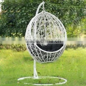 2014 New Design Swing Rattan Hanging Egg Shaped Chair thumbnail-1