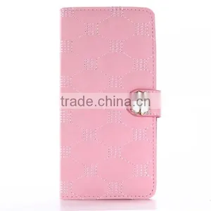 Embroidery Embossing Flower Flip Leather Phone Case With Magnet Clasp for IPhone 7 Plus thumbnail-2