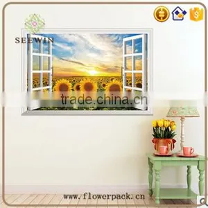 Home Decoration Decorative Sunflower 3d Wall Sticker thumbnail-2