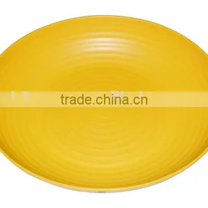 Hot Sell Bamboo Fiber Powder Food Plate thumbnail-2