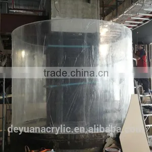 Custom Size Round Acrylic Tube/large Diameter Acrylic Tube thumbnail-1