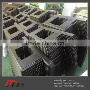 Customized ABS TV Back Saw Toothed Shape Cover by Vacuum Forming thumbnail-6