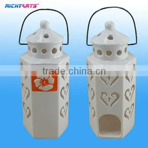 Unique Ceramic Hanging Tealight Candle Holder Wholesale thumbnail-1