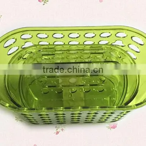Plastic Shelf Suction Storage Holder Shelf Bracket Wall Bathroom Shelf thumbnail-2