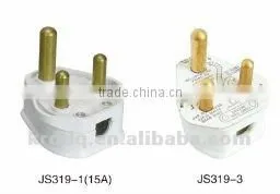 3 Pin Power Cord Rubber Waterproof Plug thumbnail-1
