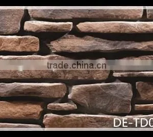 Durable 3D Handmade Stone Veneer, 3D Stone Wall Tiles, 3D Artificial Stone Veneer Tiles thumbnail-2