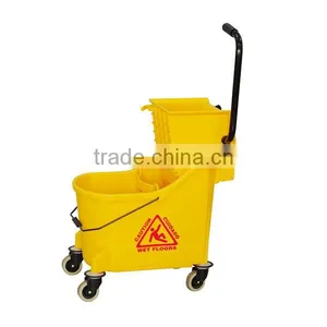 Professional Heavy Duty Industrial Mop Bucket With Wheels, Industrial Mop Bucket thumbnail-1