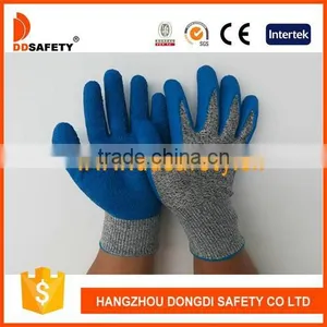 DDSAFETY 2017 Latex Coated Cut Resistant Safety Gloves thumbnail-1