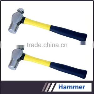Tangshan China High Quality Hand Tools Ball Peen Hammer With Wood & Fiberglass Handles Hardware Tools thumbnail-2