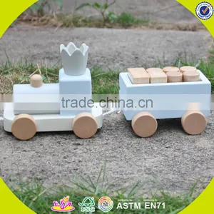 2017 Wholesale Wooden Pull Toys for Toddlers Funny Train Wooden Pull Toys for Toddlers Best Pull Toys for Toddlers W05C075 thumbnail-3