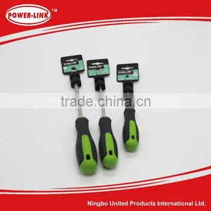 3pc CRV Slotted Screwdriver Hand Tools Set and Sleeve thumbnail-1