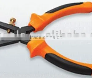 YF249 Black Finished Wire Stripper Plier With TPR Handle thumbnail-1