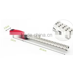 Stainless Steel Citrus Lemon Zester & Cheese Grater With Wide Gear thumbnail-1