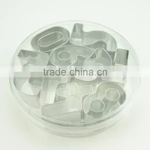 47100 9pcs Number Shape Cake Cookie Cutter ,fondant Cake Decorating Tools thumbnail-6