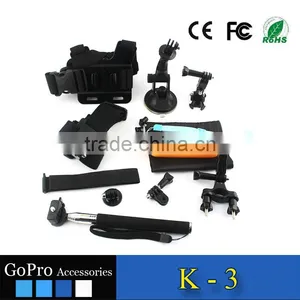 2016 Hot Selling Products Factory Price Used for Gopros Heros 4 Accessories Kit Mount thumbnail-2