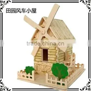 Children's Wooden Environmental 3d Puzzle Toys ,Modelling of the Temple of Heaven Fancy Toy thumbnail-2