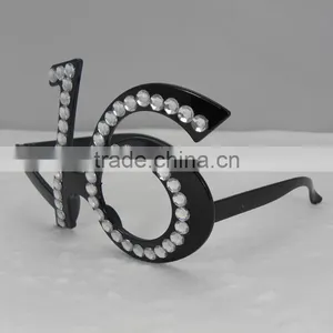 Plastic Number Shaped Eyeglasses thumbnail-2