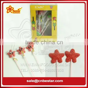 Star & Heart Shape Waxberry Jelly Soft Lollipop thumbnail-1
