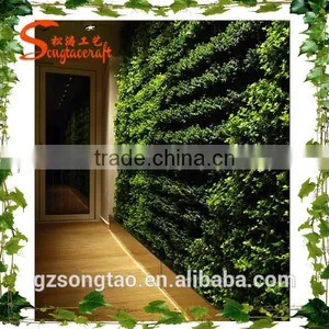 Hot Sale Artificial Grass Wall Decorative Plastic Artificial Green Wall Vertical Green Wall thumbnail-2