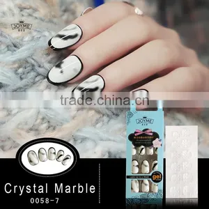 Professional Painted UV Gel Tips With Double-sided Tape Nail Art Tips thumbnail-1