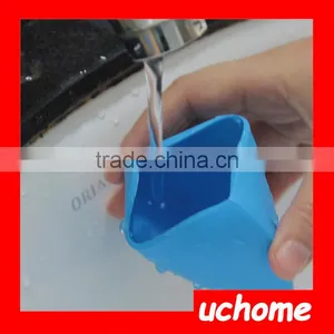 UCHOME Retractable Silicone Mug,Silicone Wash Gargle Cup thumbnail-2