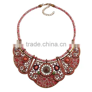 New Design Vintage Indian Multicolor Seed Beads Necklace thumbnail-6