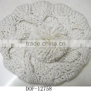 Fashion Most Popular Crochet Acrylic Knitted Beanie for Winter thumbnail-1