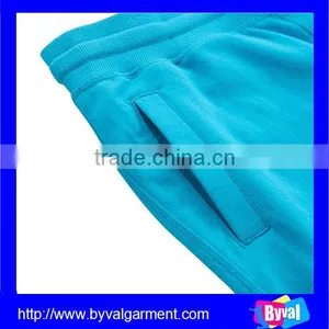 Factory Direct Sell Womens Pure Color French Terry Cotton Sport Jogger or Yoga Pants thumbnail-4