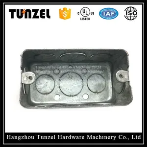 4*2 Metal Rectangular Conduit Box thumbnail-2