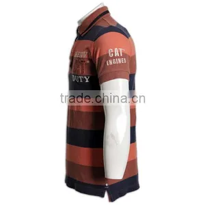 Factory Wholesale New Design Pima Cotton Polo Shirt thumbnail-3