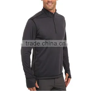 Wholesale Breathable Men Sport Long Sleeve Custom Round Neck Athletic Sport Gym Dry Fit t Shirtst thumbnail-3