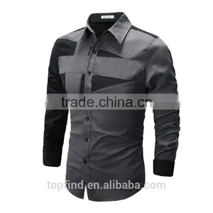 Top Sale Latest New Style Men's Long Sleeve Machine Washable T-shirt Cotton thumbnail-2