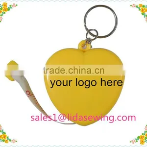 Automatic Retractable Fiberglass Tape Measure With Keychain, Tape Meausre With Marker thumbnail-1