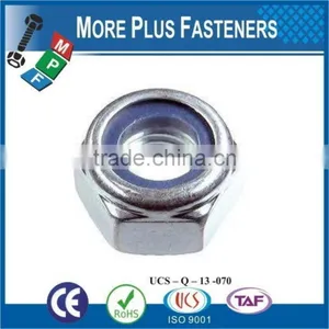 Made in Taiwan Nylon Insert Lock Nut DIN 985 ISO 7040 ANSI B18 16 3M ASME B18 16 6 Nyloc Nut thumbnail-6