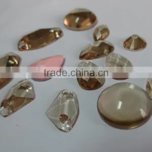 Sew on Flat Back Acrylic Rhinestones thumbnail-2