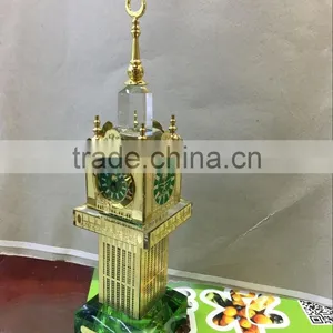 New Crystal Makkah Clock Tower Model For Ramadan Gift thumbnail-4