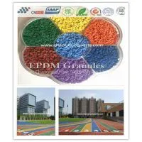 Bright Color Sport Flooring EPDM Rubber Granules thumbnail-1